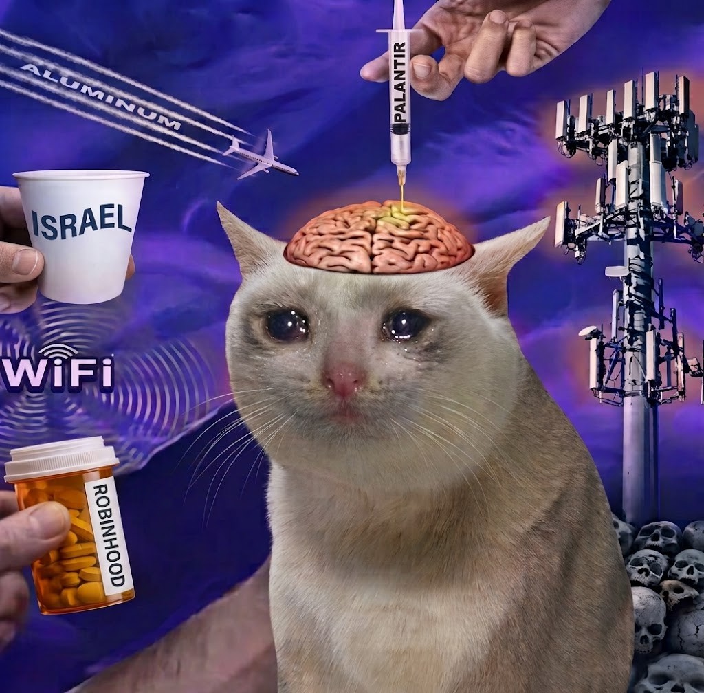 CashCat receiving the Palantir serum
